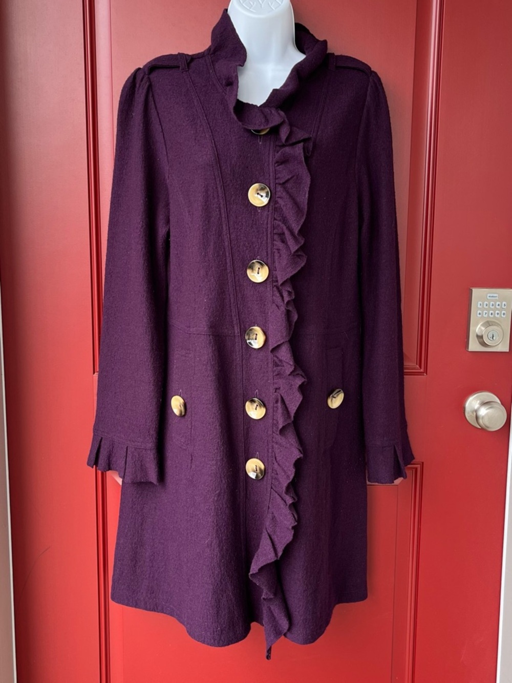 Luii Wool Sweater Coat